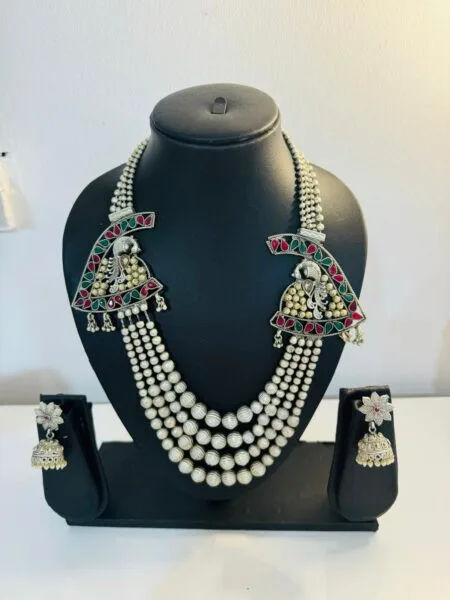 Oxidised Necklace Set