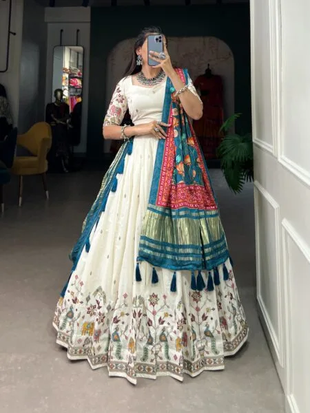 Khadi Lehenga Choli