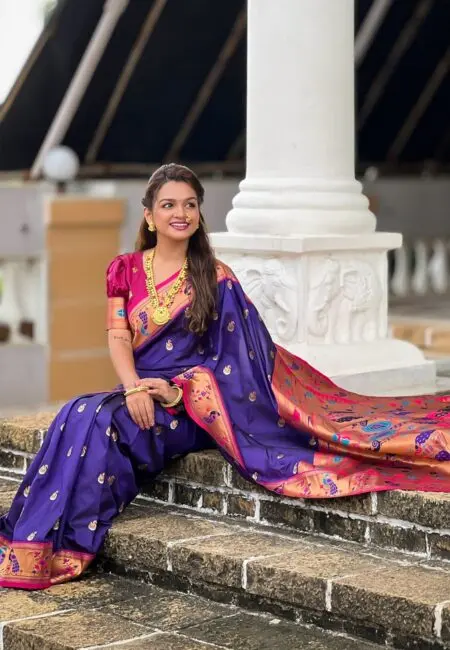 Chandrakor Paithani Sarees