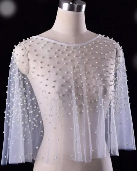 White Net Cape