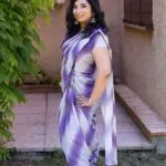 Ready to wear saree with stitched blouse
