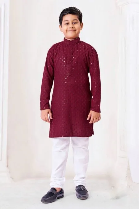 Heavy Chikankari Kids Wear Set